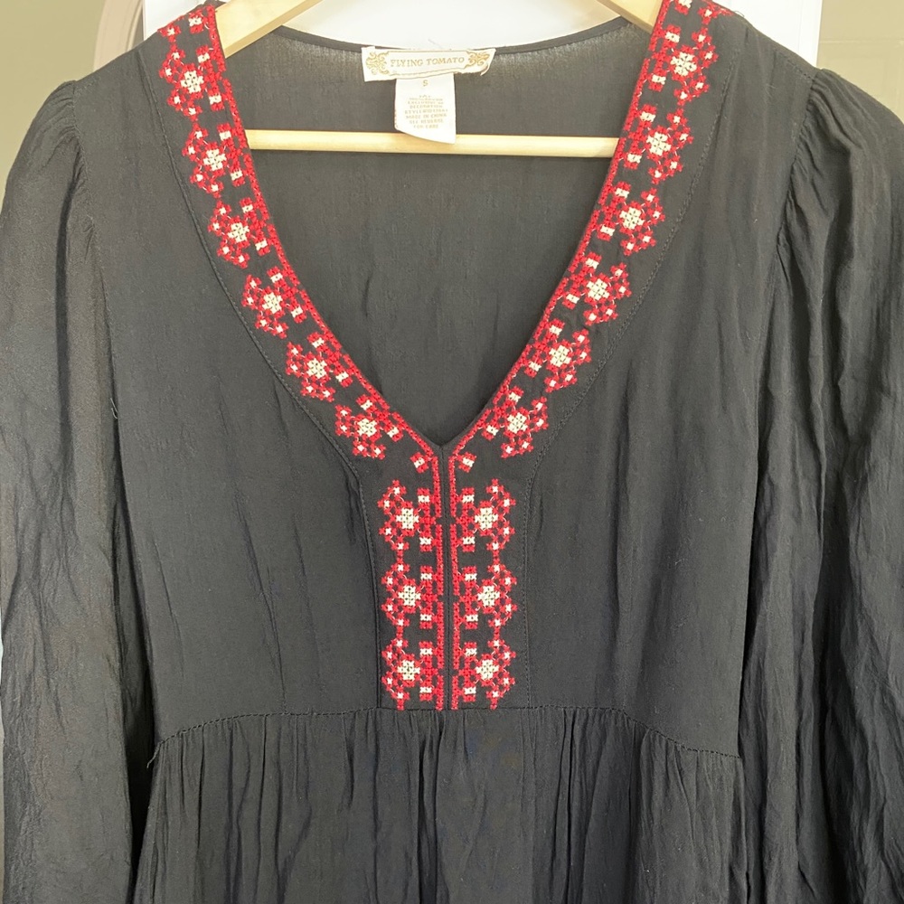 Anthropologie Flying Tomato Dress  Small